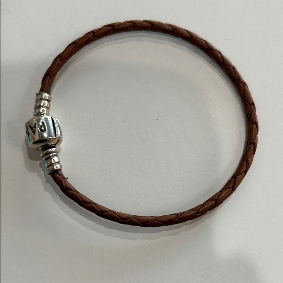 RETIRED Brown Single Leather Bracelet - Picture 1 of 4